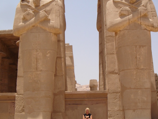 Ali at the Rasmesseum